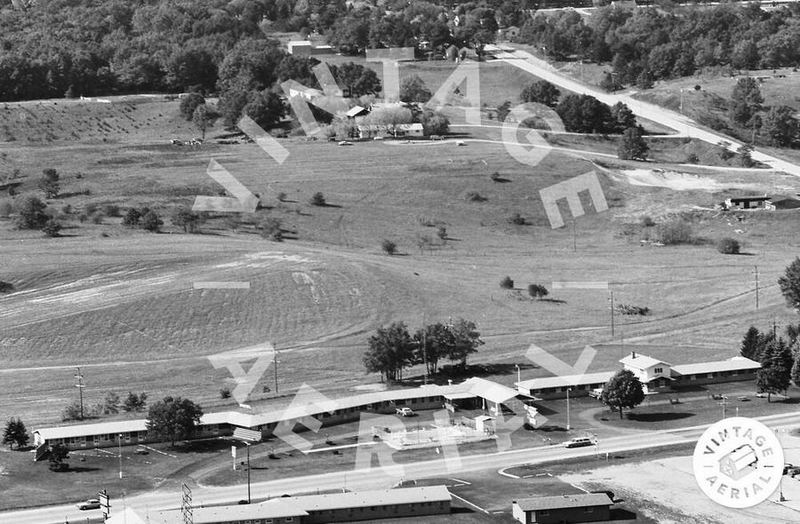 Hillside Motel - 1983 Aerial (newer photo)
